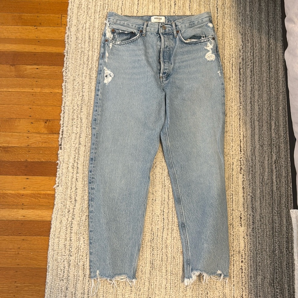 Agolde Straight Leg Denim - 25.5” Inseam
